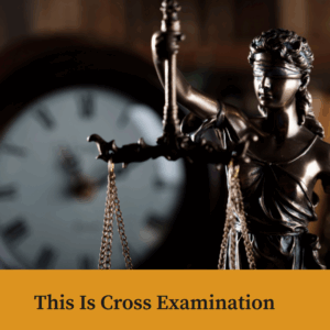 This is Cross Examination